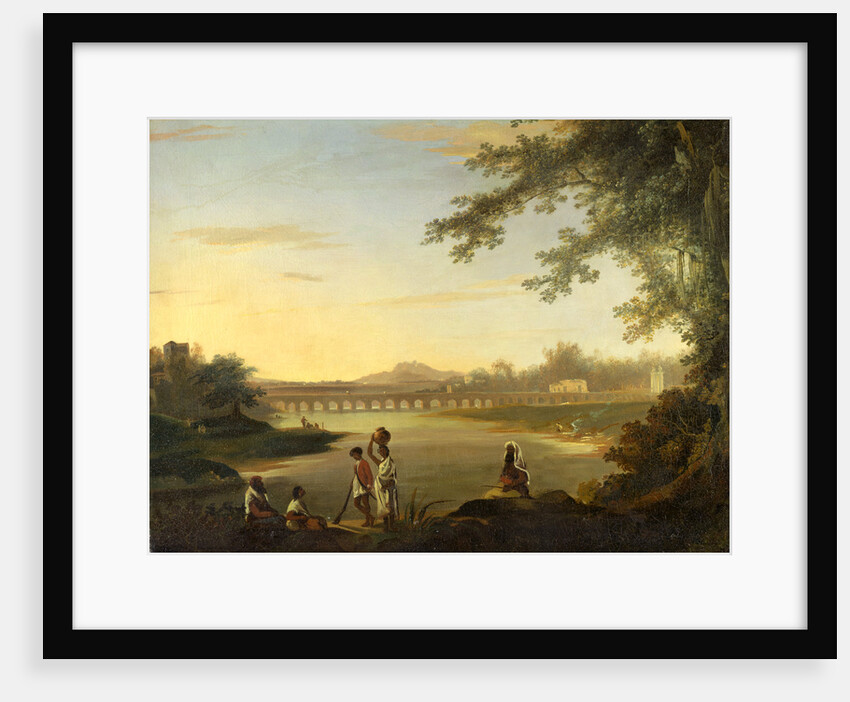 The Marmalong Bridge by William Hodges