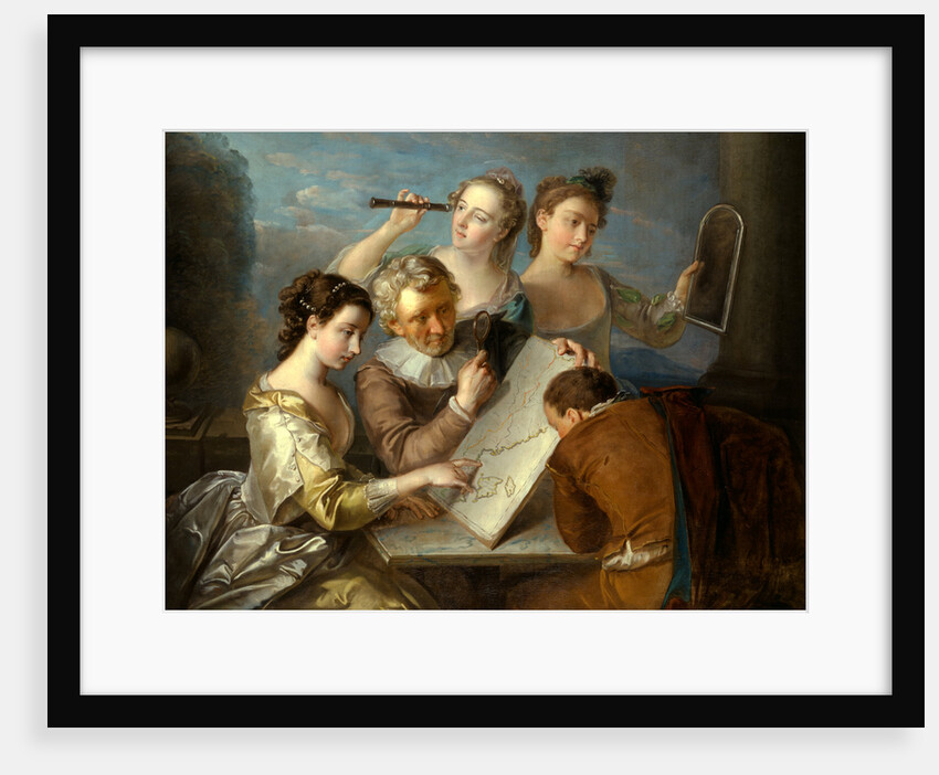 The Sense of Sight, Philippe Mercier by Philippe Mercier