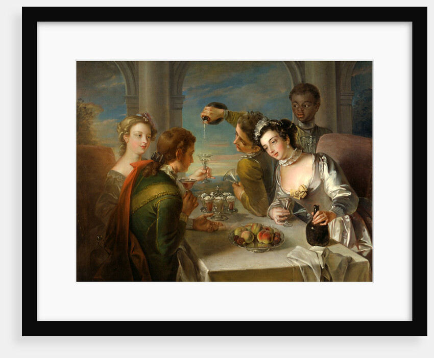 The Sense of Taste, Philippe Mercier by Philippe Mercier