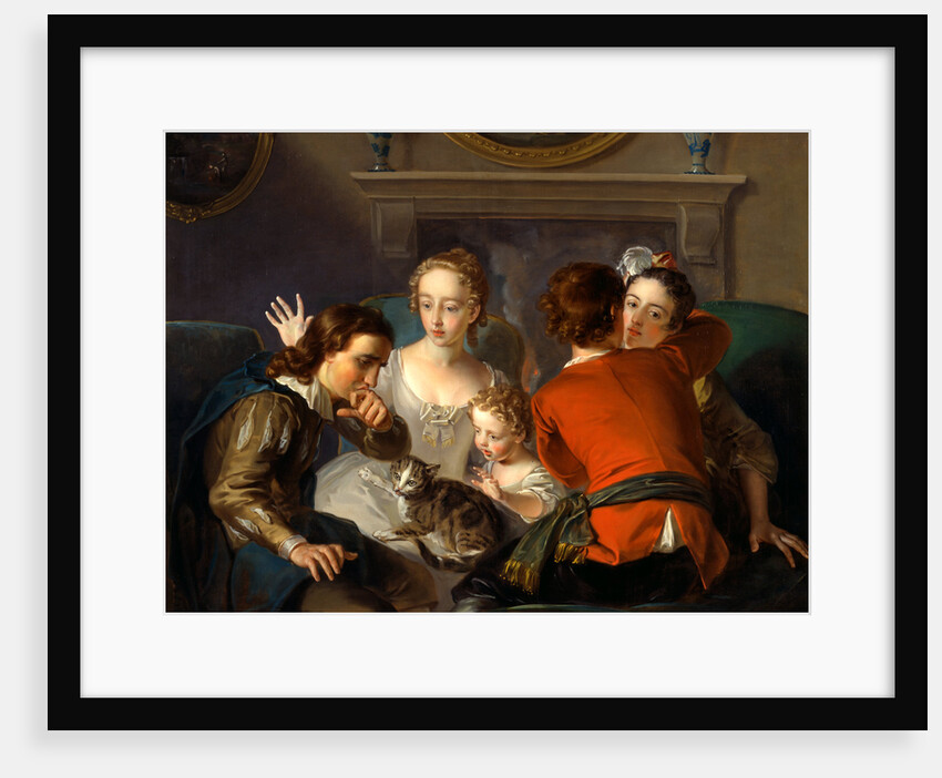 The Sense of Touch, Philippe Mercier by Philippe Mercier