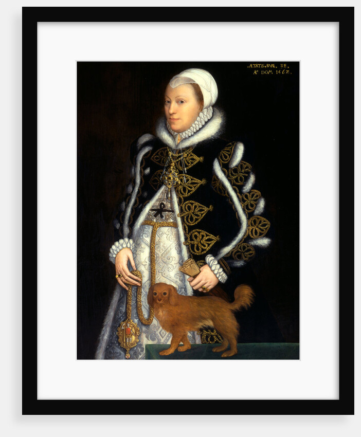 Portrait of a Woman, probably Catherine Carey by Der Meulen