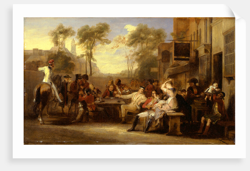 Chelsea Pensioners Receiving the Gazette Announcing the Battle of Waterloo by Sir David Wilkie