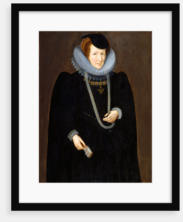 Portrait of a Woman, probably Mary, Lady Scudamore by Marcus Gheeraerts the Younger
