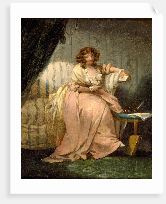 A Woman Called Anne, the Artist's Wife by George Morland