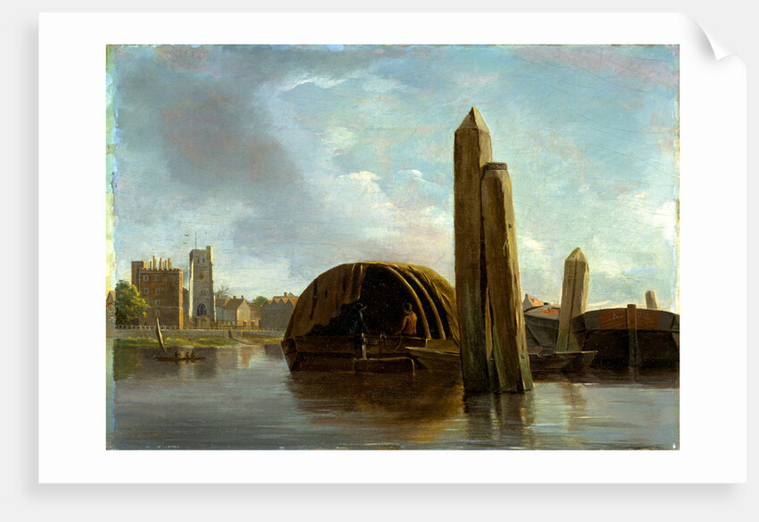 A View of Lambeth, London by Anonymous