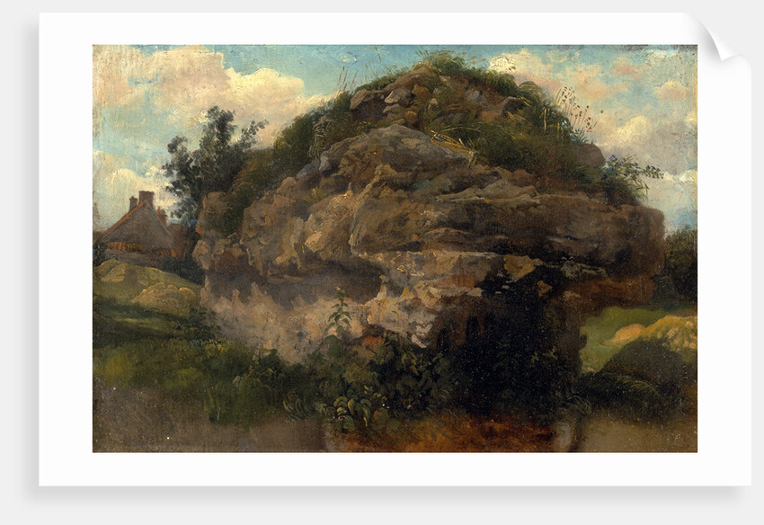 Rocky Hillside by Frederick W. Watts