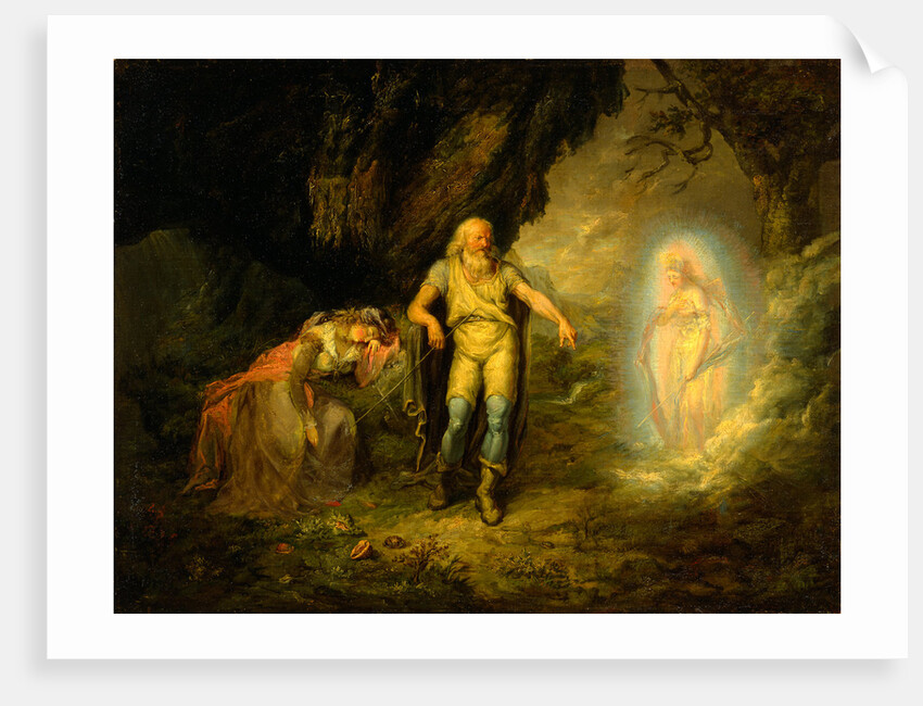 Prospero, Miranda and Ariel by Anonymous