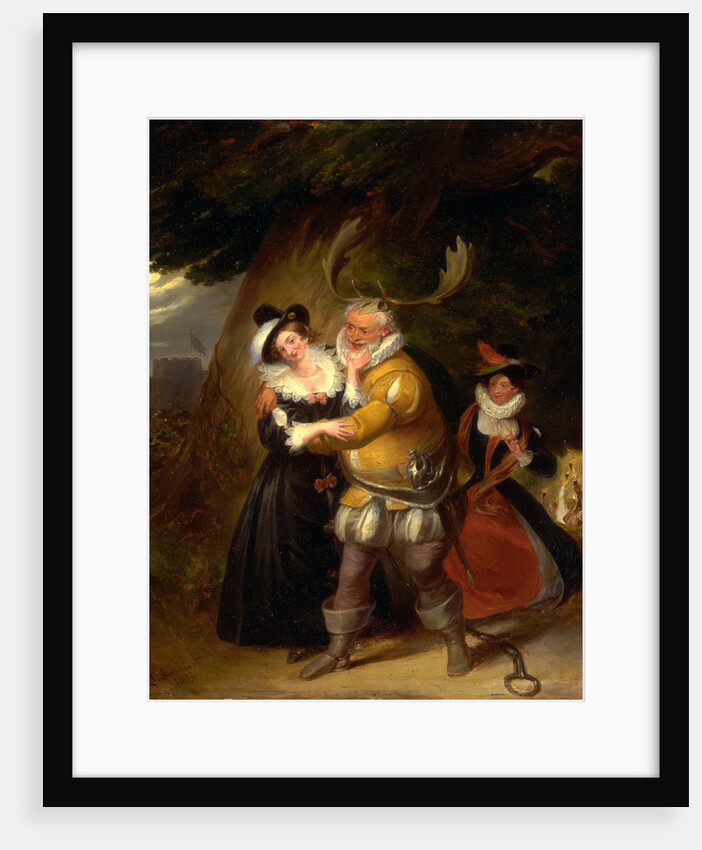 Falstaff at Herne's Oak by James Stephanoff