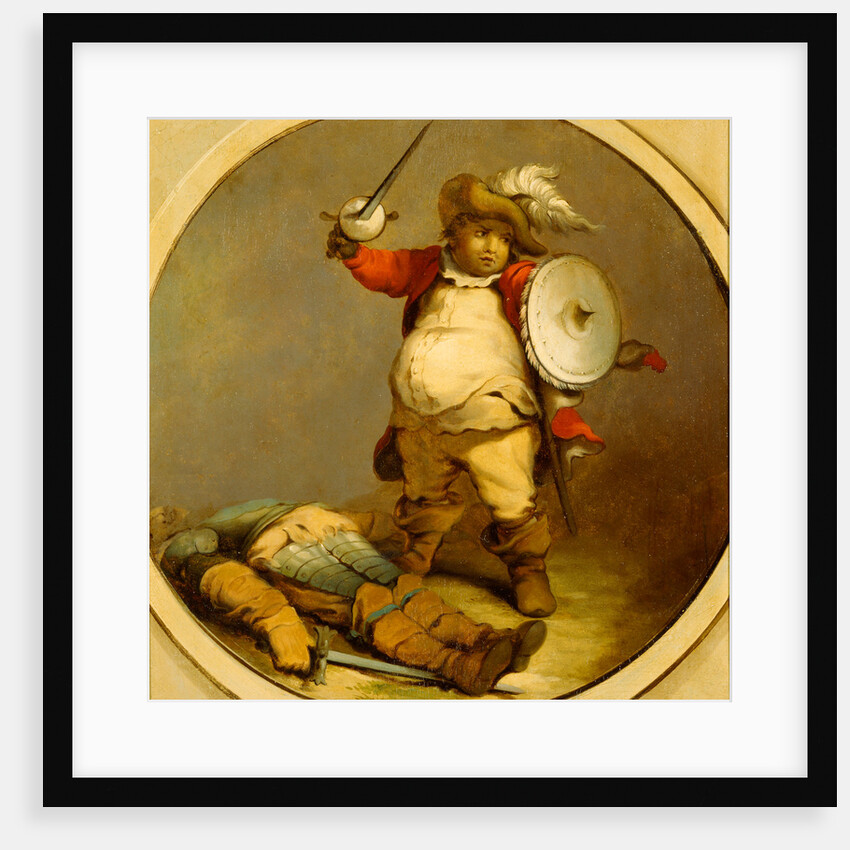 Falstaff with the Body of Hotspur by Philippe-Jacques de Loutherbourg