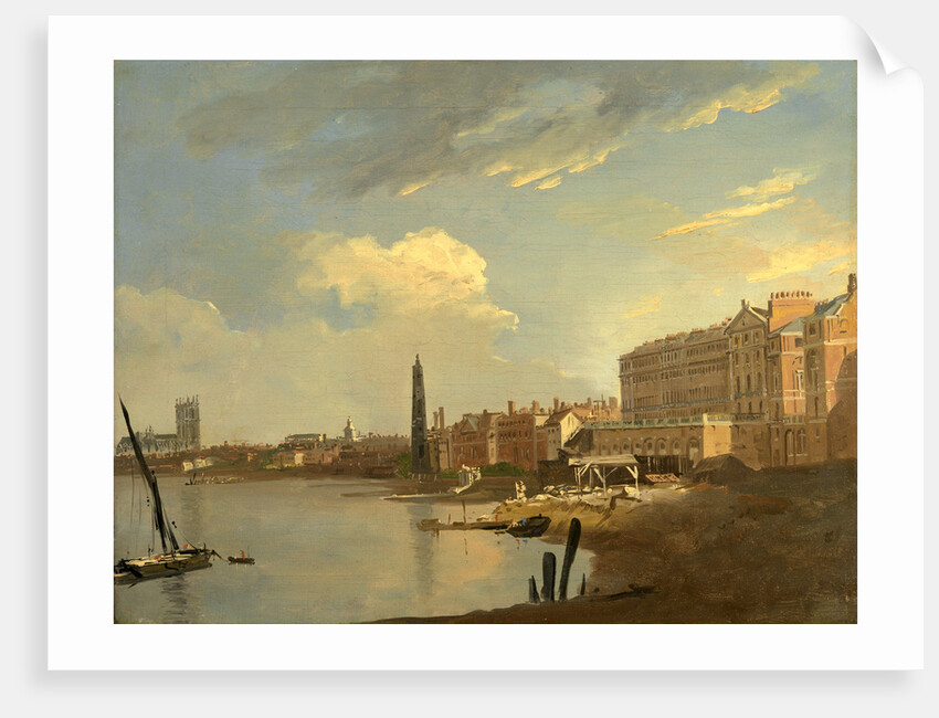 The Thames and the Adelphi by William Hodges
