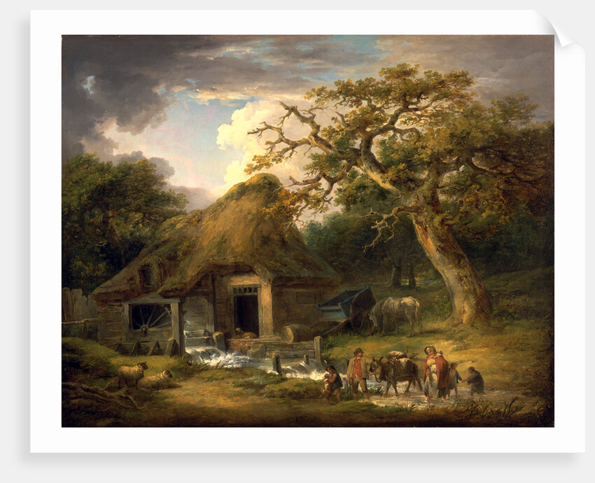The Old Water Mill by George Morland