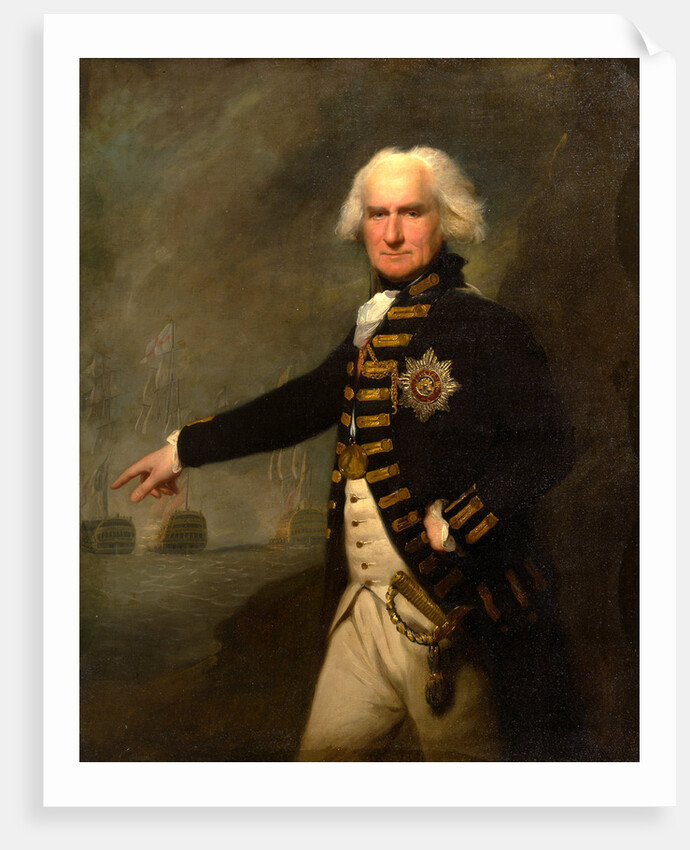 Admiral Lord Bridport by Francis Abbott
