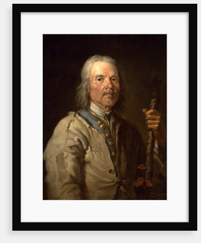 Man holding a staff Old Man with Staff by Thomas Barker