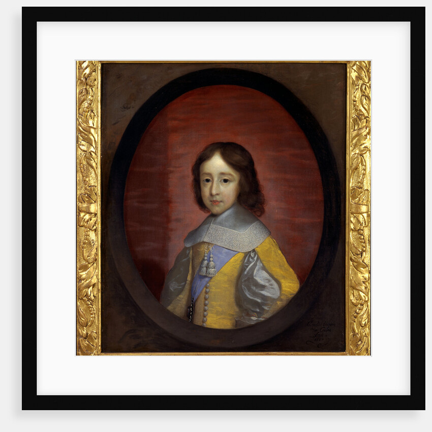 William III, Prince of Orange, as a child William III of Orange, Aged 7 by Cornelius Johnson