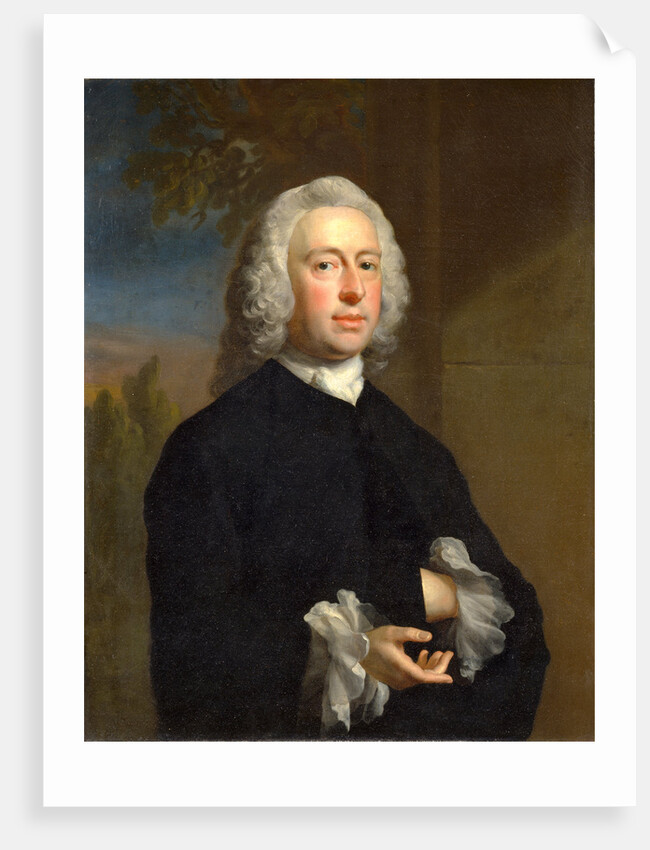 An Unknown Man in Black by Joseph Highmore