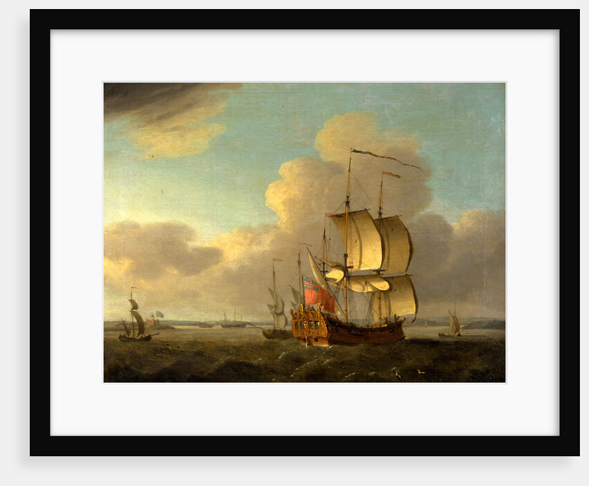 Shipping in the Thames Estuary, Thomas Mellish, ca.1748-1782 by Thomas Mellish