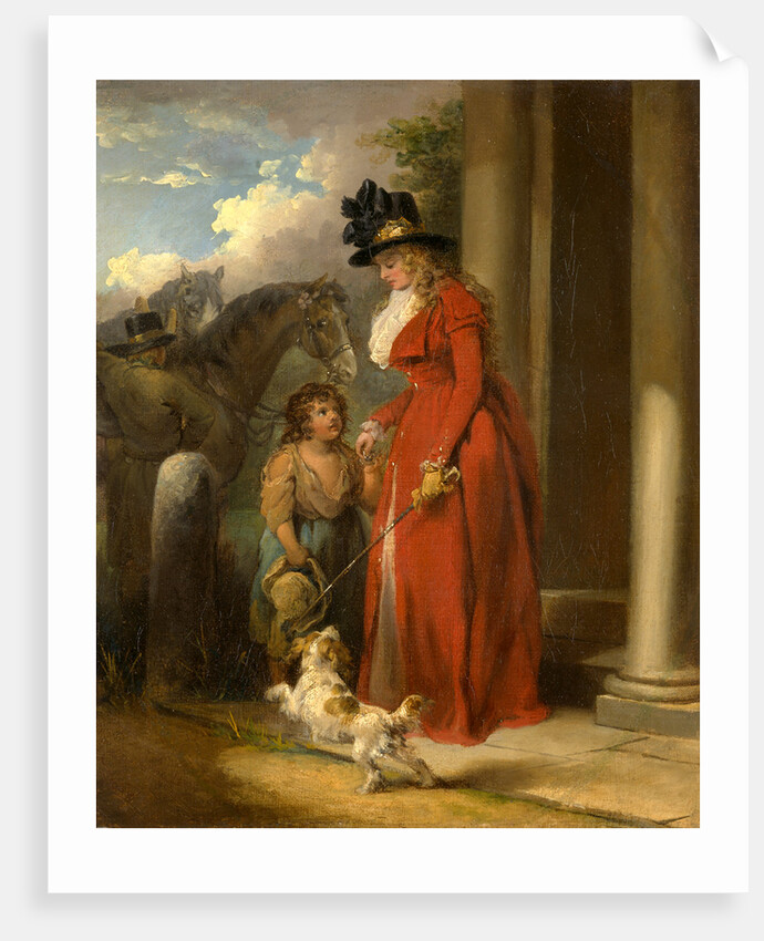 The Squire's Door by George Morland