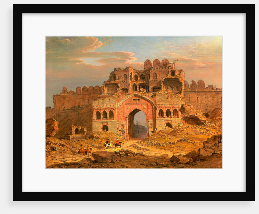 Inside the Main Entrance of the Purana Qila, Delhi A View from the Inside of the Main Entrance of the Purana Qila, Delhi by Robert Smith