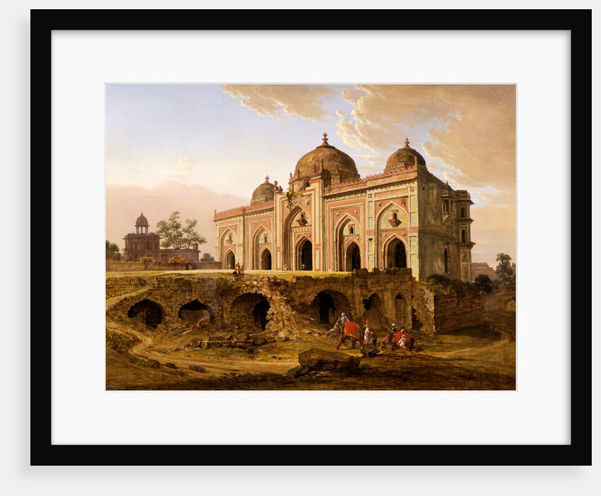 The Kila Kona Masjid, Purana Qila, Delhi, India by Robert Smith