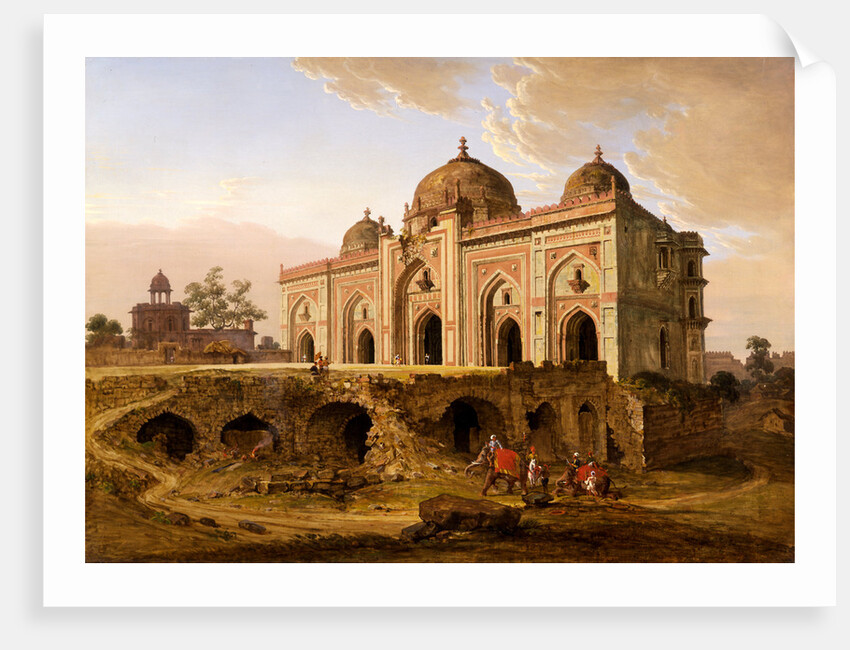 The Kila Kona Masjid, Purana Qila, Delhi, India by Robert Smith