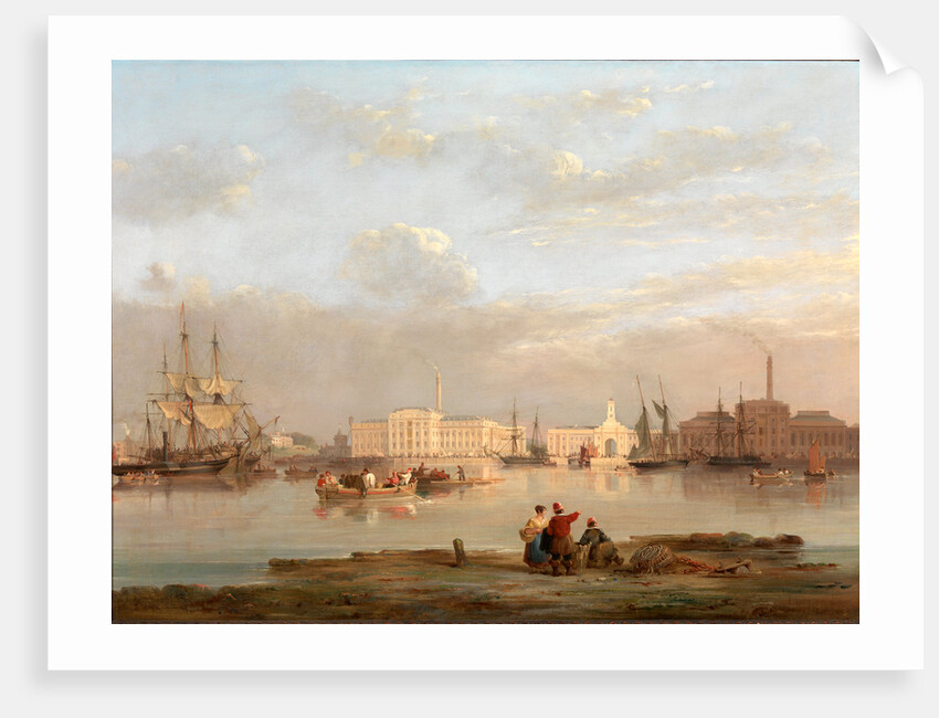 The Victualling Office, Plymouth by Nicholas Condy