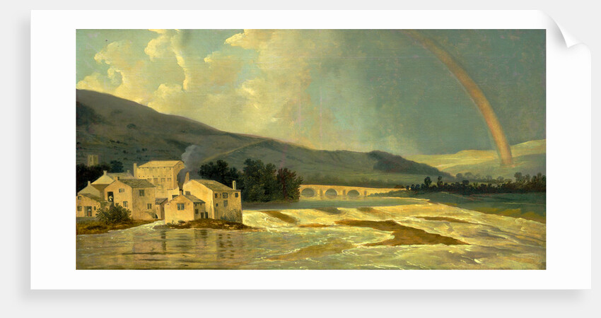 Otley Bridge on the River Wharfe by William Hodges