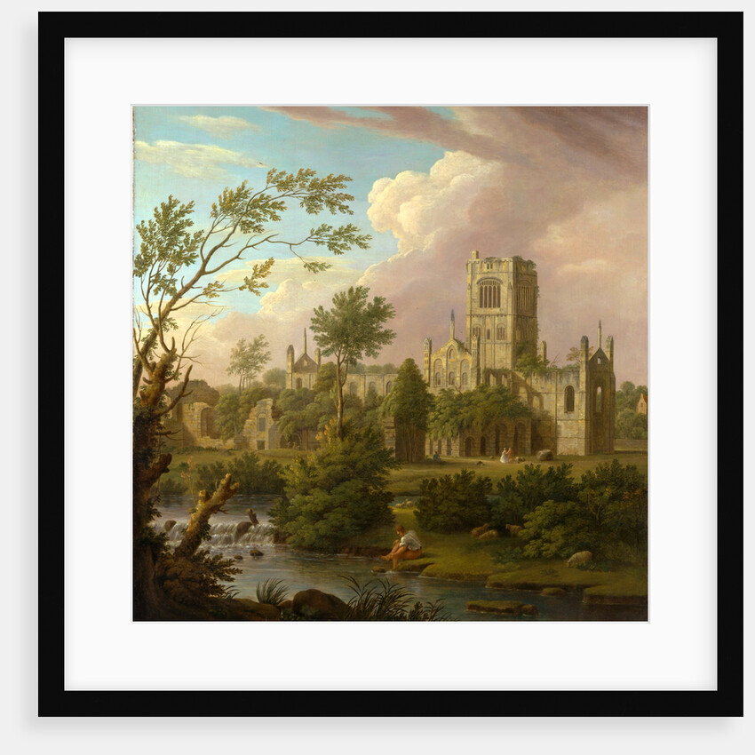 Kirkstall Abbey, Yorkshire by George Lambert