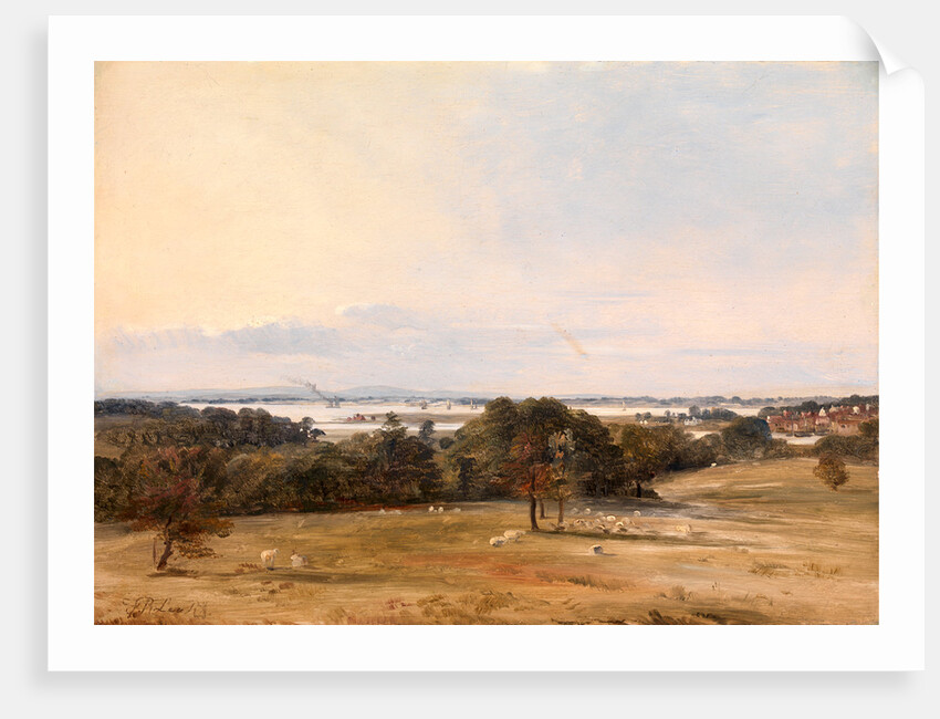 Southampton Water, near Hamble by Frederick Richard Lee
