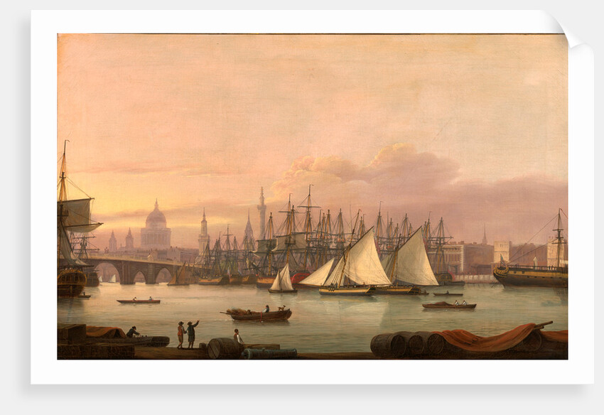 The Port of London by Thomas Luny