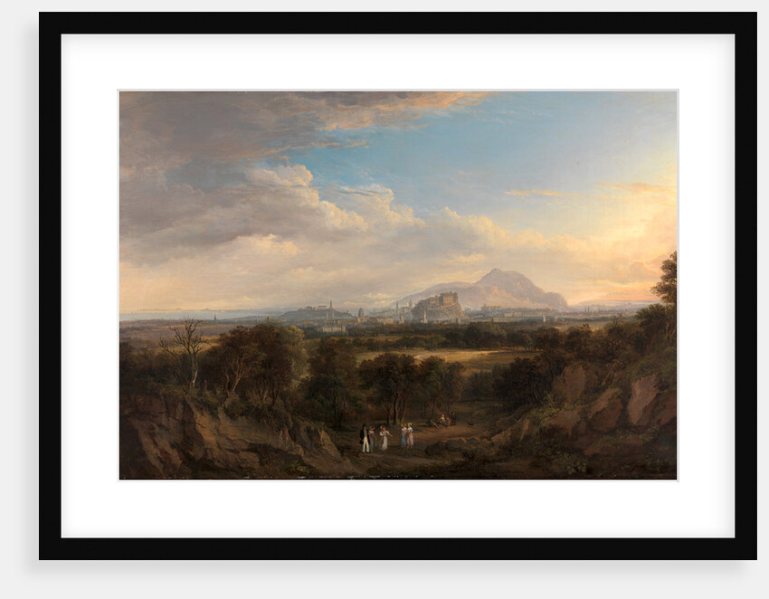 A View of Edinburgh from the West by Alexander Nasmyth