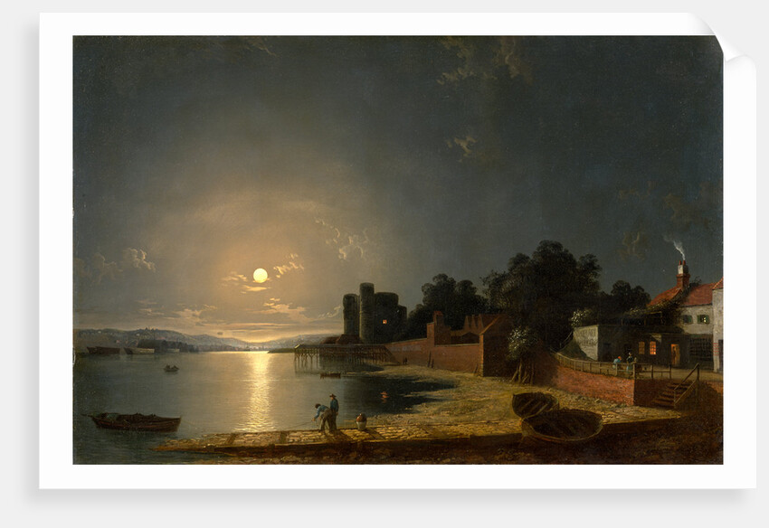 Upnor Castle, Kent, Henry Pether by Henry Pether