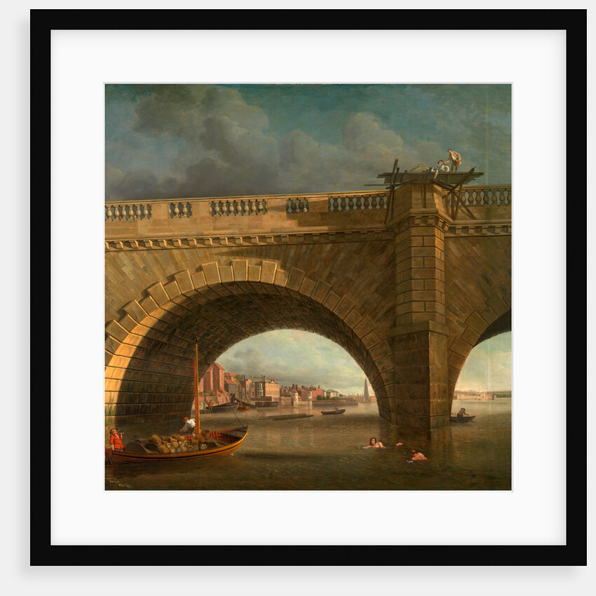Arches of Westminster Bridge Westminster Bridge, London Samuel Scott, ca. 1702-1772 by Samuel Scott