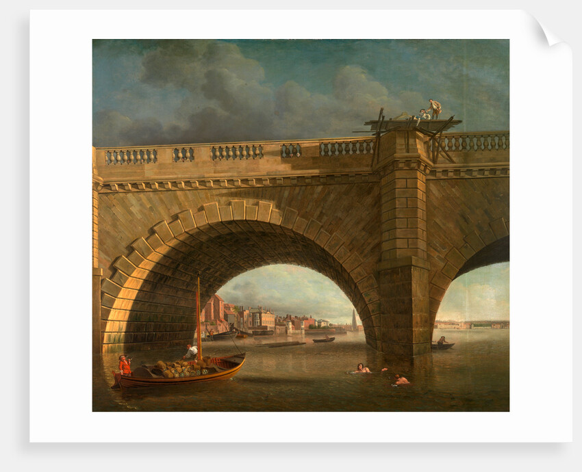 Arches of Westminster Bridge Westminster Bridge, London Samuel Scott, ca. 1702-1772 by Samuel Scott