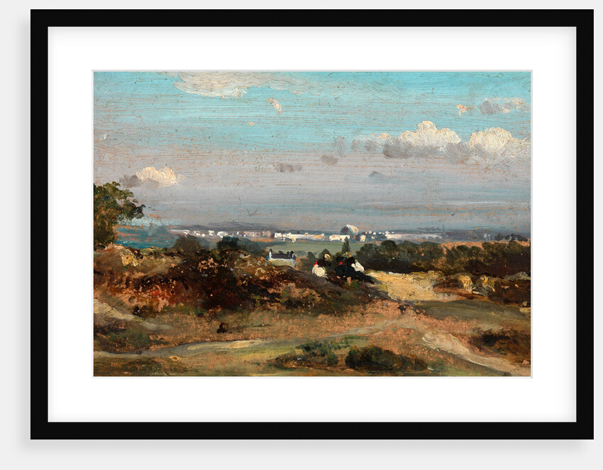 A View in Suffolk by Frederick W. Watts