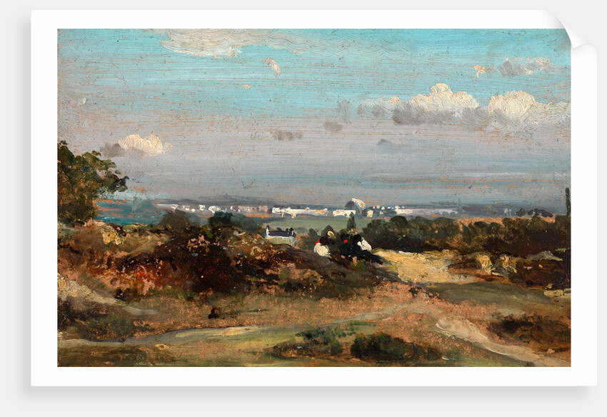 A View in Suffolk by Frederick W. Watts