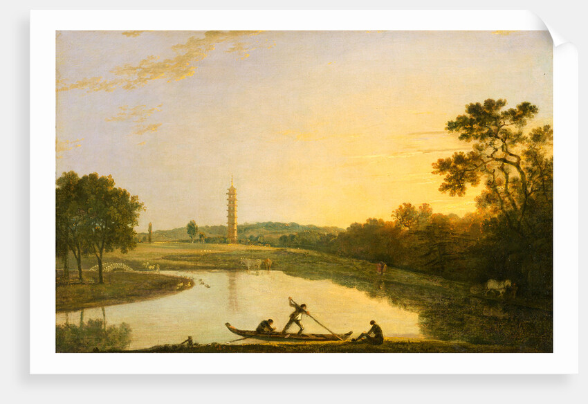 Kew Gardens: The Pagoda and Bridge by Richard Wilson
