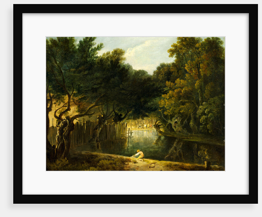 View of the Wilderness in St. James's Park by Richard Wilson