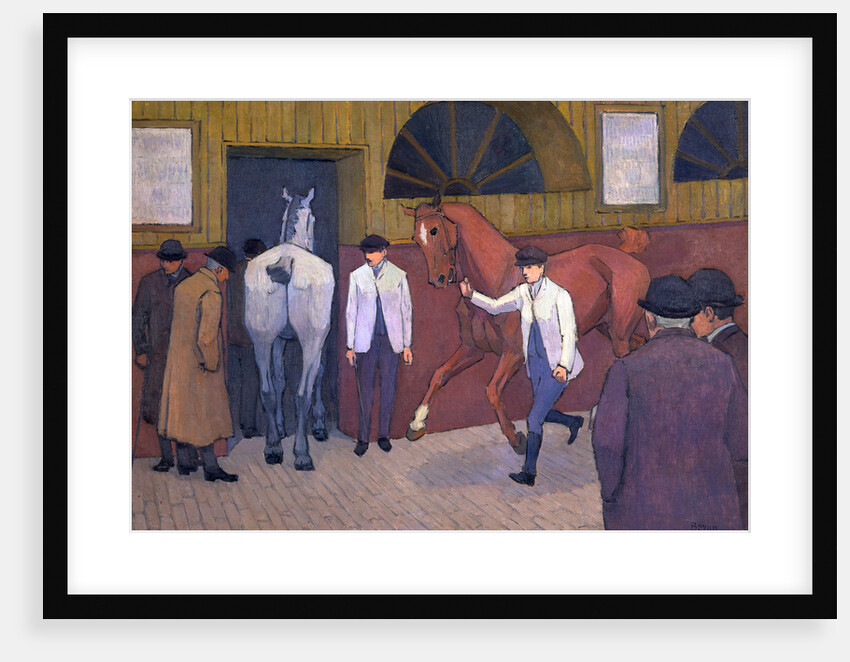 The Horse Mart by Robert Polhill Bevan