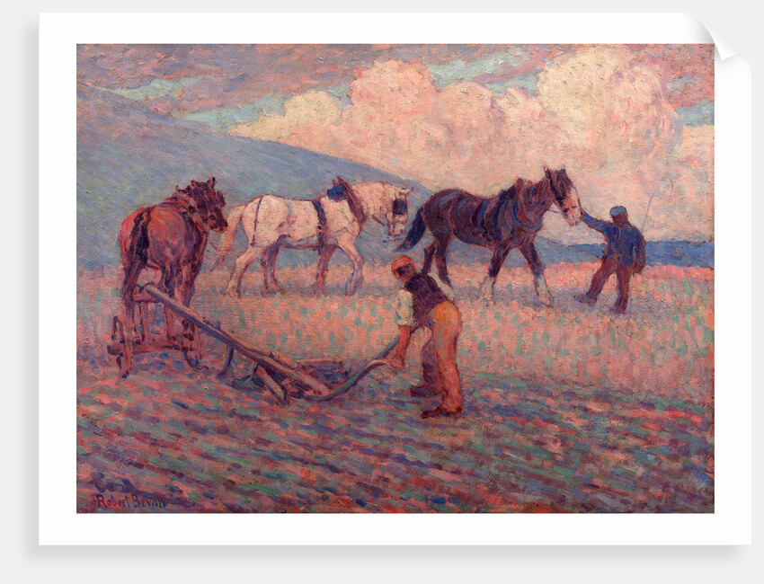 The Turn Rice-Plough, Sussex The Turn-Rice Plough by Robert Polhill Bevan