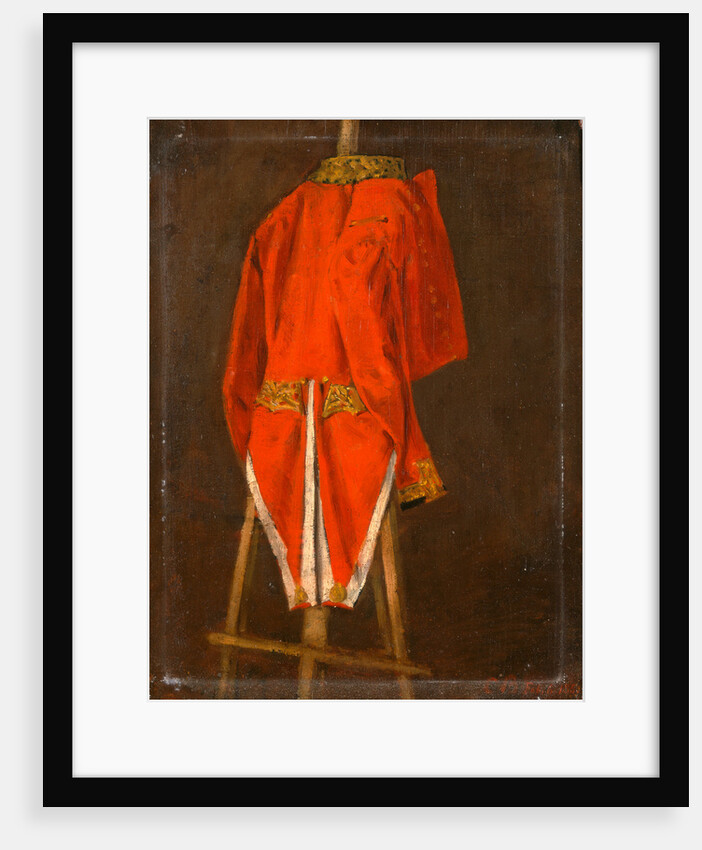 Study of a Coat Belonging to John, 11th Earl of Westmorland by Joseph Edgar Boehm