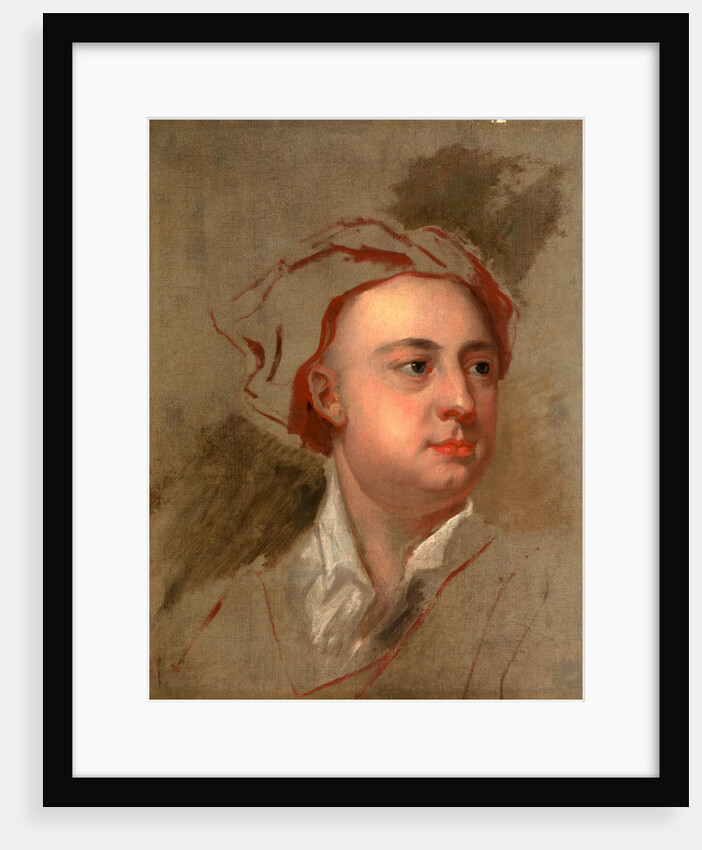 An Unfinished Study of the Head of James Thomson by William Aikman