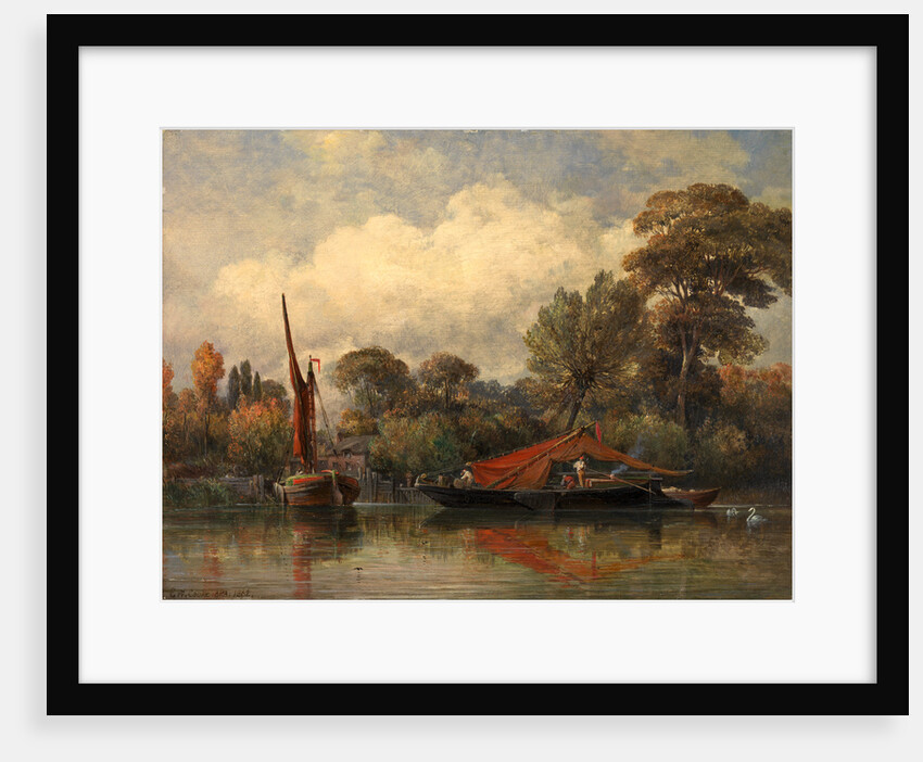 Opposite my House at Barnes by Edward William Cooke