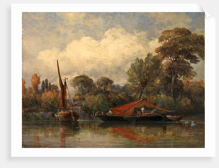 Opposite my House at Barnes by Edward William Cooke