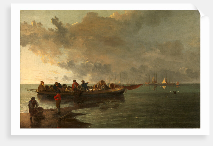 A Barge with a Wounded Soldier by John Crome