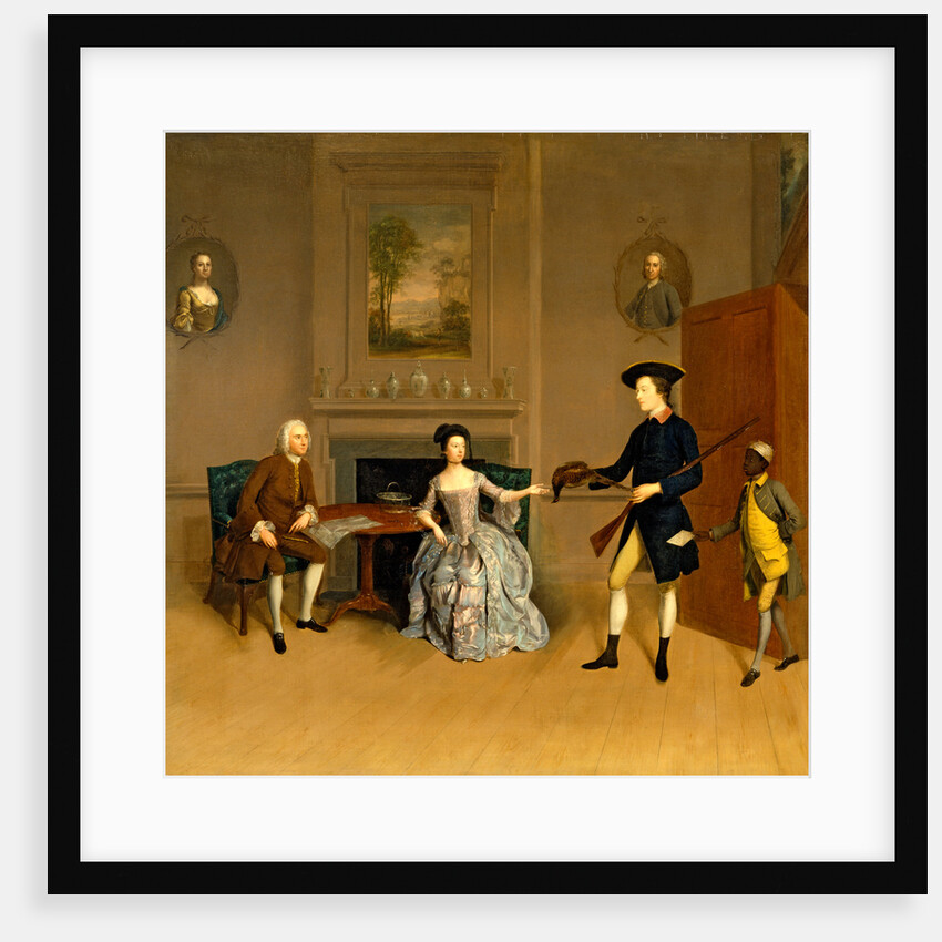 John Orde, His Wife Anne, and His Eldest Son William by Arthur Devis