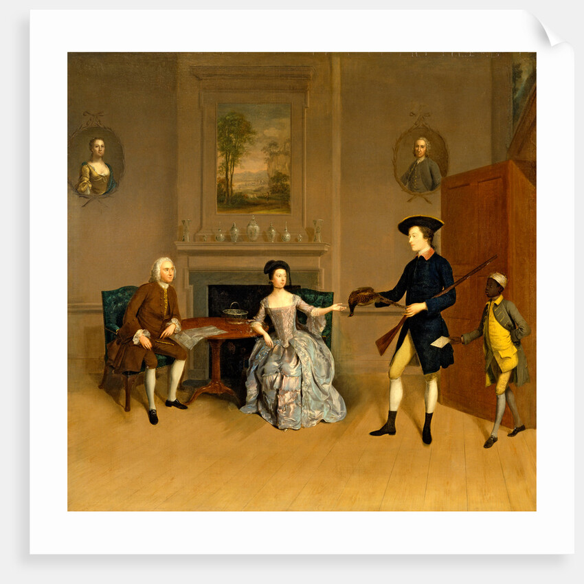 John Orde, His Wife Anne, and His Eldest Son William by Arthur Devis