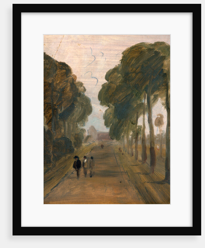 Avenue with Figures by Anonymous