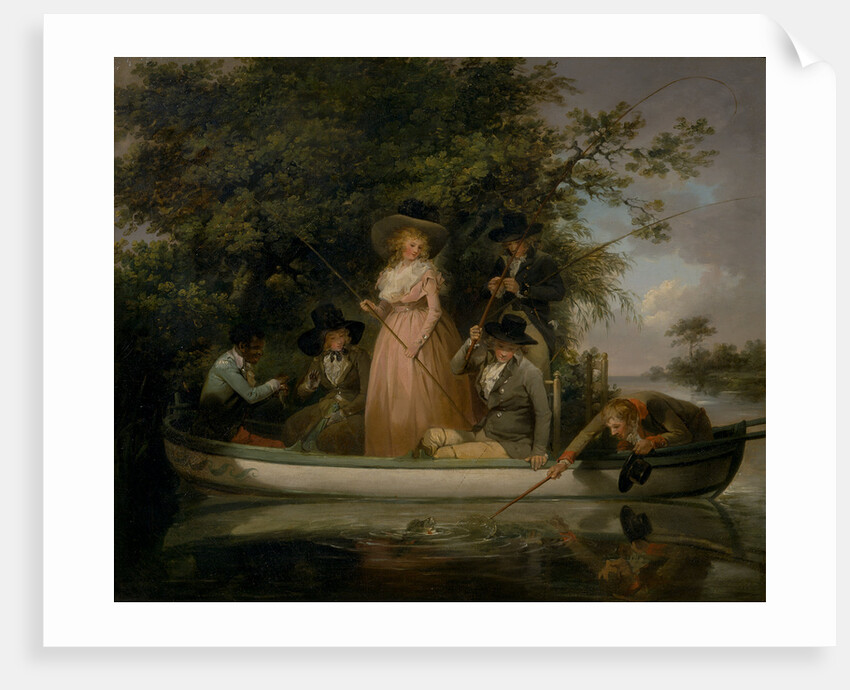 A Party Angling by George Morland