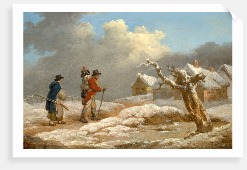 A Soldier's Return by George Morland