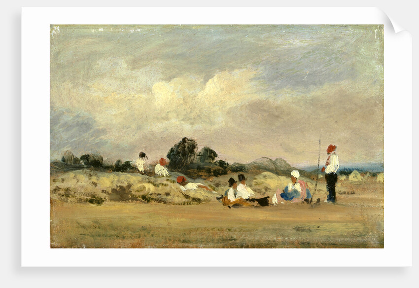 Haymakers Resting by Frederick W. Watts